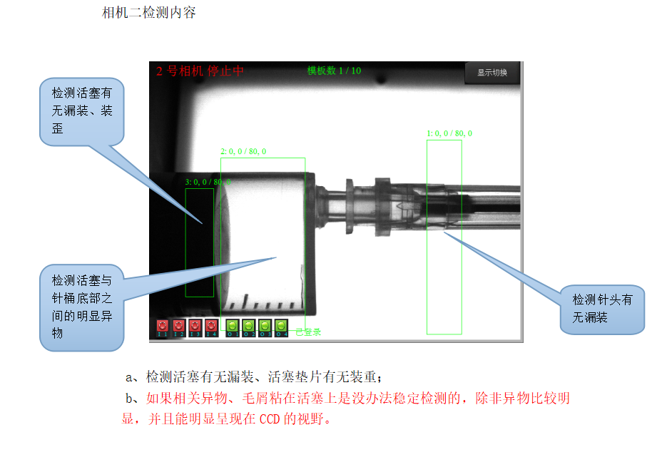 注射器针尖检测